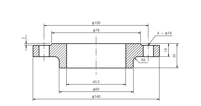 Stainless Steel Flange 그래서 dn32